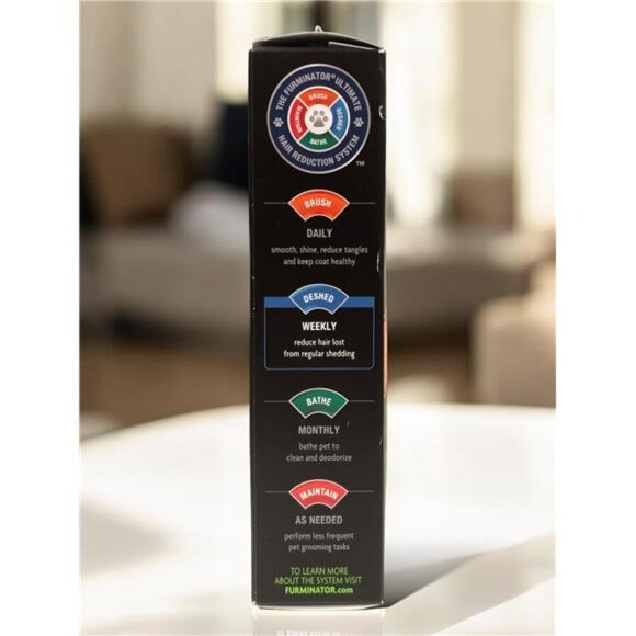 FURminator Undercoat deSHEDDING Tool for Medium Dogs (25-50 lb) ShortHair - Picture 6 of 10